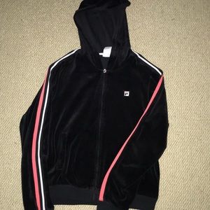 Velour Fila Jacket